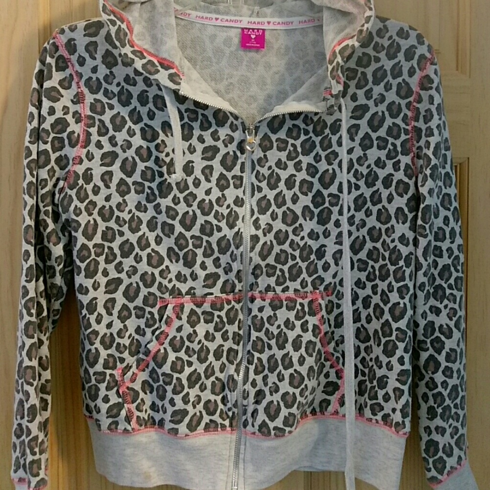 Long sleeve zip-up hoodie